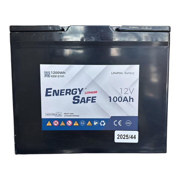 BATTERIA ENERGY SAFE LiFePO4 12V 100Ah (4P 4S)