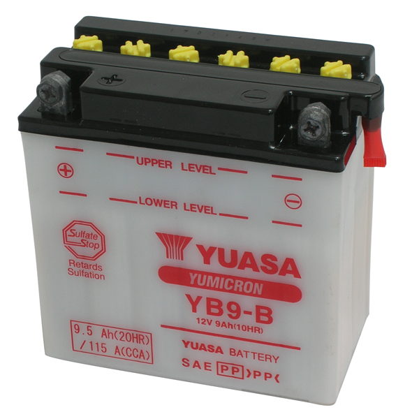 BATTERIA MOTO YUASA YB9-B