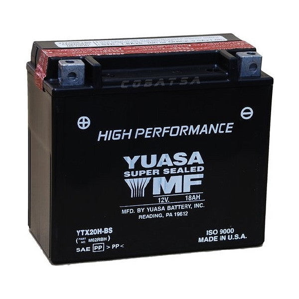 BATTERIA MOTO YUASA YTX20-BS