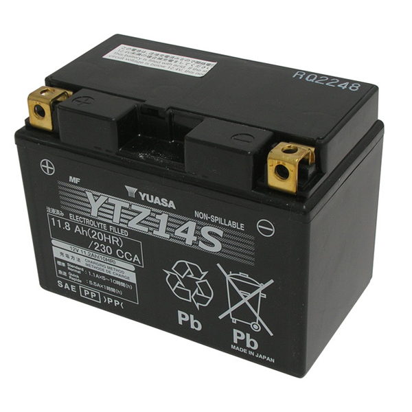 BATTERIA MOTO YUASA YTZ14S