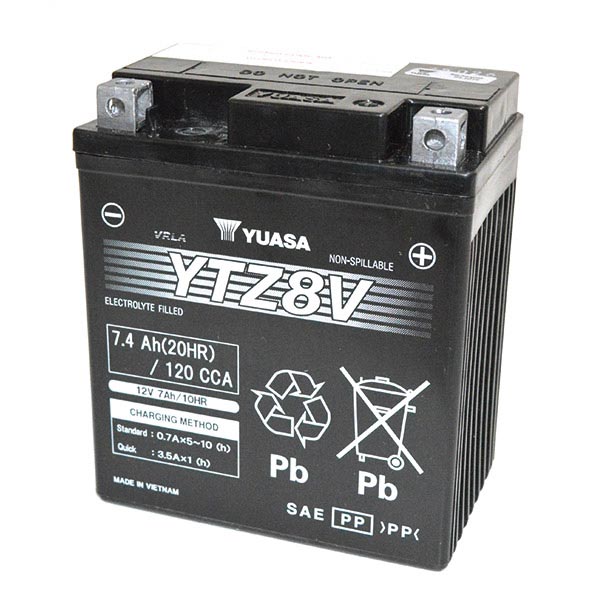 BATTERIA MOTO YUASA YTZ8V
